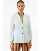 Witte blazer Salima