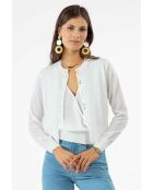 Chaleco blanco Alix