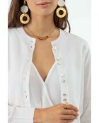 Chaleco blanco Alix