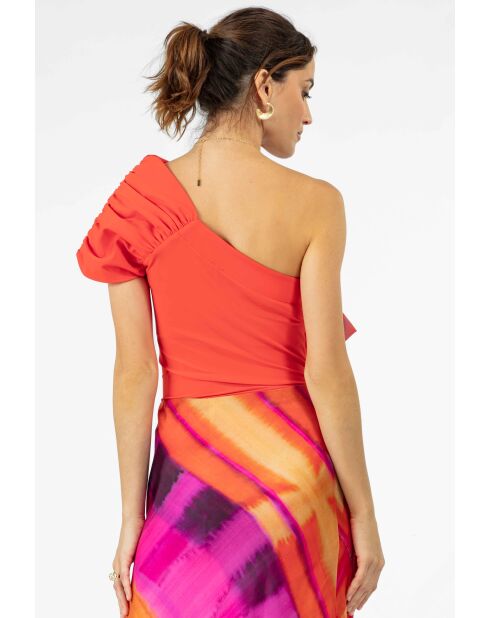 Orangefarbenes Alma Top