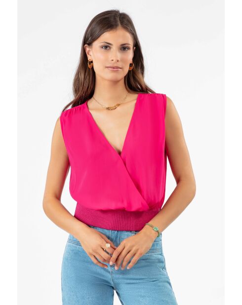 Top Amanda fuchsia