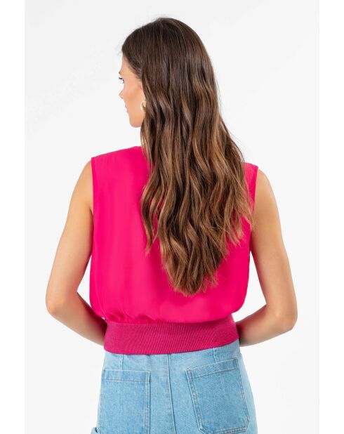 Top Amanda fuchsia