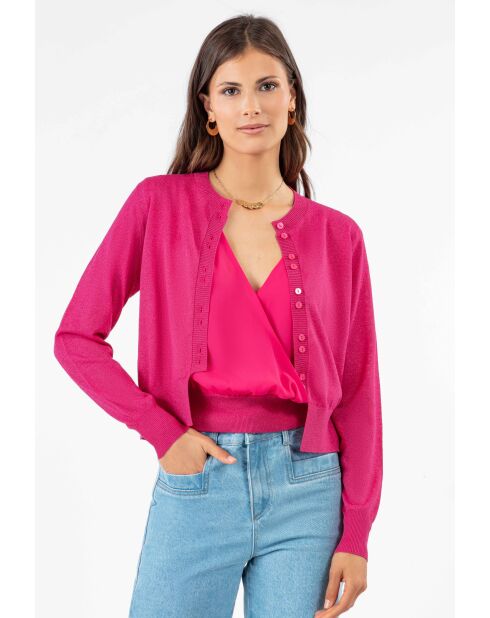Weste Alix fuchsia
