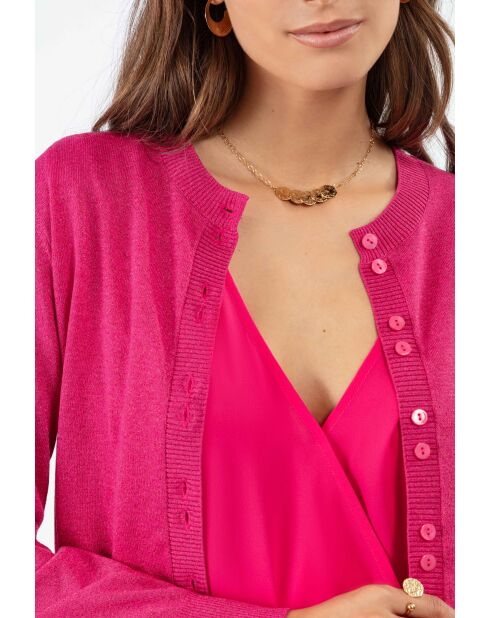 Weste Alix fuchsia