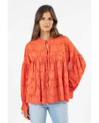 Blusa Finn coral