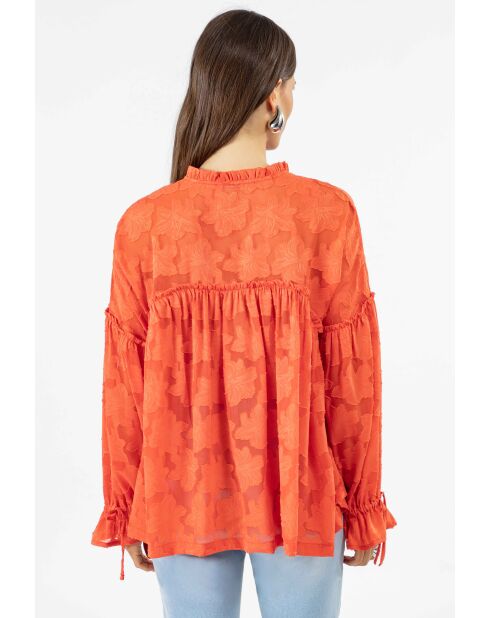 Blusa Finn coral