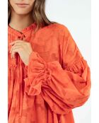 Blusa Finn coral
