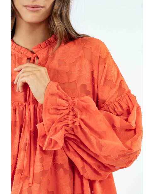 Blusa Finn coral