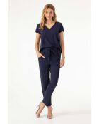 Marineblauwe broek Emir