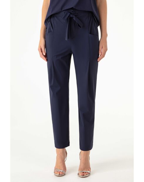 Marineblauwe broek Emir
