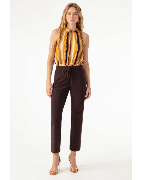 Pantaloni Brad Ebene