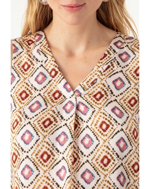 Camiseta sin mangas Amedee Aztec