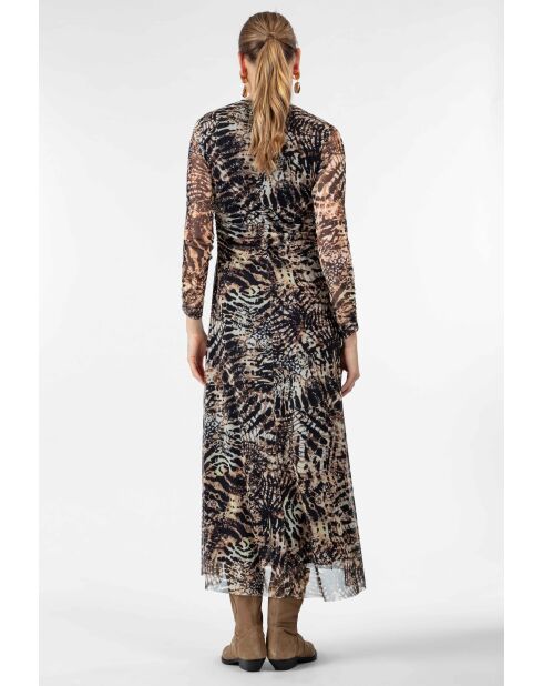 Abito animalier Elsa