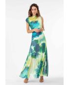 Robe+Fond Maya lagon