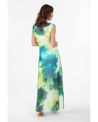Robe+Fond Maya lagon