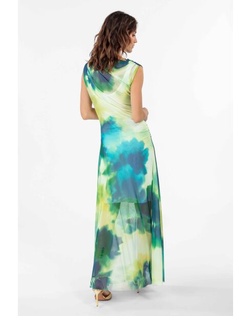 Robe+Fond Maya lagon