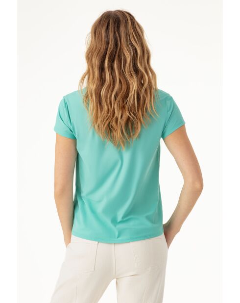 T-shirt Linda aqua