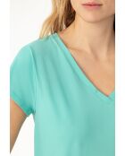 T-shirt Linda aqua