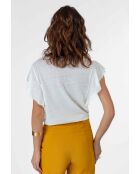 Tee-Shirt en lin Veda blanc
