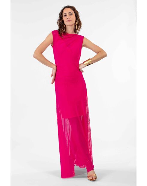 Vestido Betanie fucsia