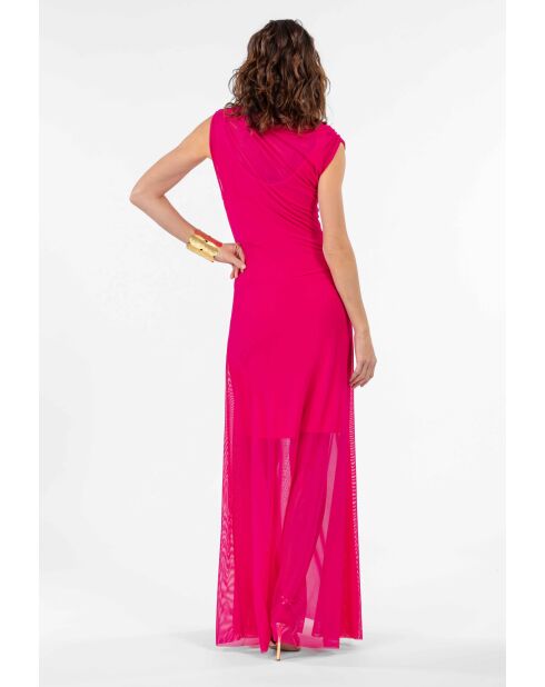 Vestido Betanie fucsia