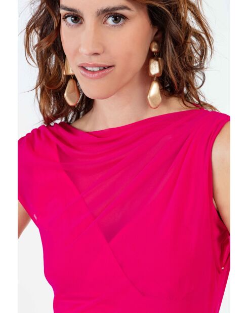 Vestido Betanie fucsia