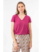 Camiseta Linda raspberry