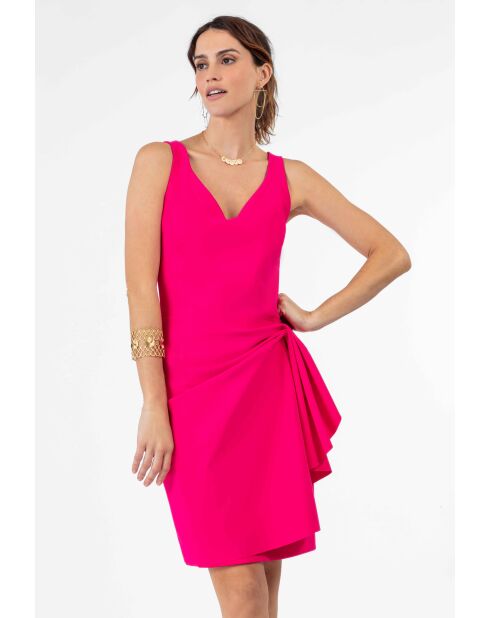 Robe Candice fuchsia