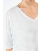 Tee-Shirt en lin Lazara blanc