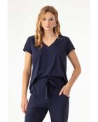 T-shirt blu Linda