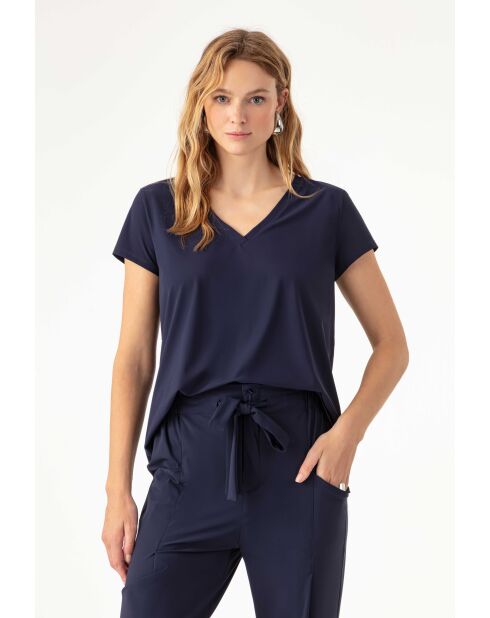 T-shirt blu Linda