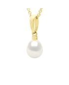 FOR EVER natuurlijke witte vermeil hanger