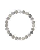 Bracciale in argento SERENITY grigio traslucido
