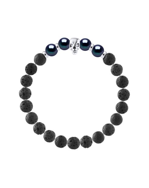 Bracciale Tahiti FREE in argento nero