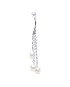 IKONISCHES Piercing aus natürlichem weißem Silber