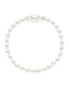 Bracciale SUNNY PEARLS in argento bianco naturale