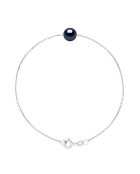 Bracciale FOR EVER nero in argento Tahiti