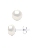 Pendientes ICÓNICOS de plata blanca natural