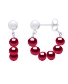 Orecchini ICONICI in argento rosso
