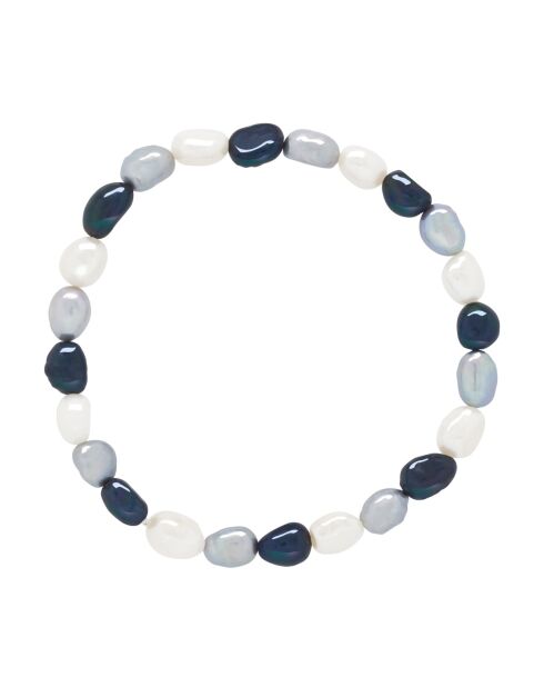 Bracelet en argent LIENS D'AMOUR multicolore
