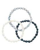 Mehrfarbiges LIENS D'AMOUR Silberarmband