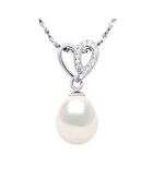 Collana SUNNY PEARLS in argento bianco naturale