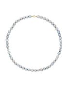 CLASSIC HERITAGE parelgrijze geelgouden ketting