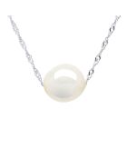 Collier en argent FOR EVER blanc naturel