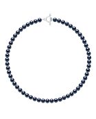 Collar de plata negra Tahiti CLASSIC PEARLS