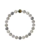 Durchscheinendes graues Silberarmband PRINCE OF THE PACIFIC