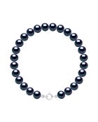 CLASSIC HERITAGE zwarte Tahiti witgouden armband