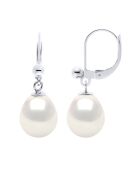 Orecchini ICONICI in argento bianco naturale