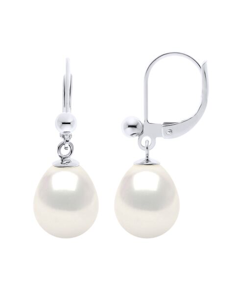 Orecchini ICONICI in argento bianco naturale