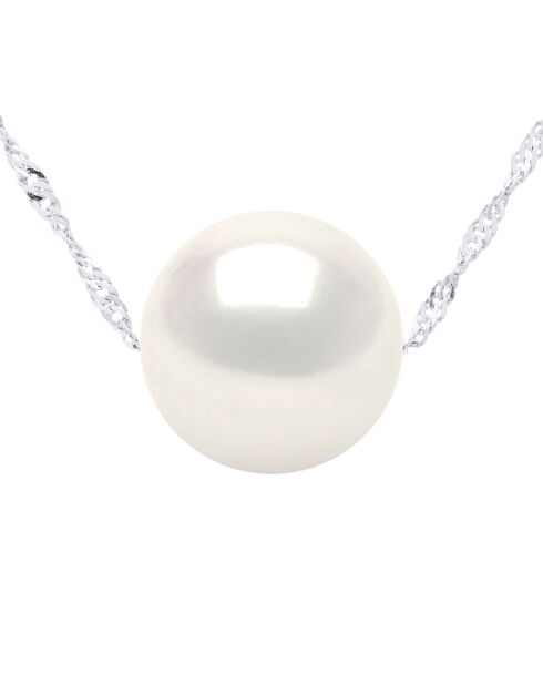 Collier en argent FOR EVER blanc naturel